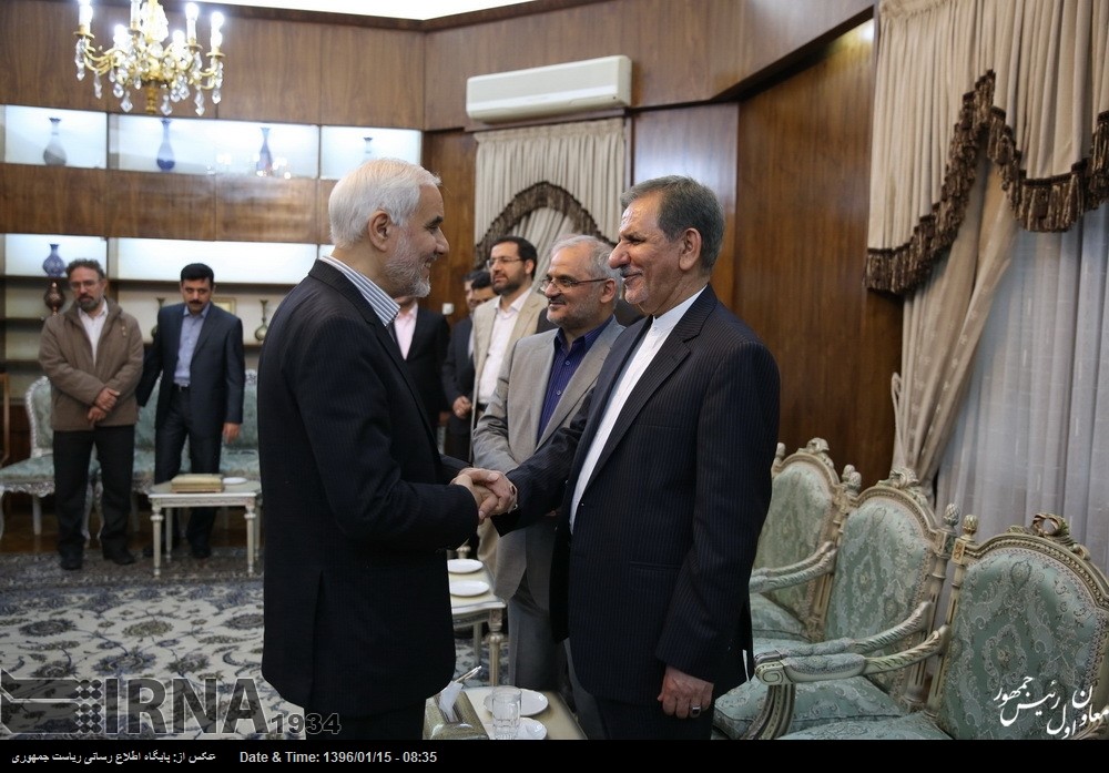 دیدار نوروزی جهانگیری با مدیران دستگاه های اجرایی | تصاویر