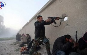 ادامه درگیری گروه های مسلح در ریف دمشق  