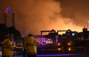 کشته شدن 22 شهروند چینی در آتش سوزی
