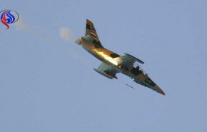 حمله هوایی همه جانبه سوریه به مواضع داعش