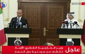واکنش وزیر خارجه قطر به دست دادن ظریف با جبیر
