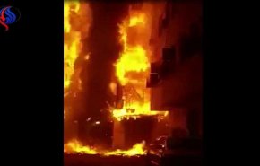 آتش گرفتن چند ساختمان تاریخی در غرب عربستان 