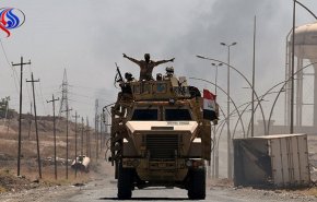 نابودی استحکامات داعش به طرف مرکز تلعفر عراق