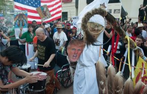 تظاهرات علیه ترامپ در آریزونا