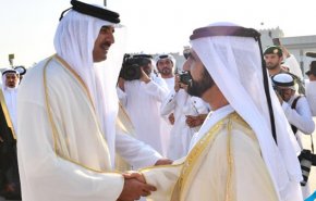 عذرخواهی حاکم دبی از امیر قطر؟