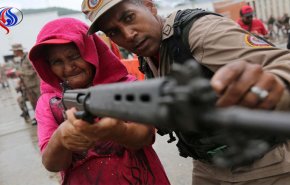 رزمایش مردمی ونزوئلا برای مقابله با تهدیدهای آمریکا 