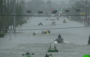 تگزاس غرق شد + ویدیو