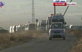 حرکت اتوبوسهای حامل عناصر مسلح از لبنان به سمت سوریه