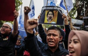 خشم مردم اندونزی از نسل‌کشی مسلمانان میانمار