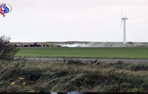 اسپوتنیک: یک فروند هواپیما در فرودگاه ویلز انگلیس سقوط کرد