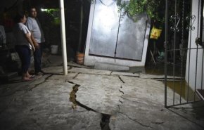 فیلمی از داخل ساختمان، پل ها و نقاط مهم مکزیک حین وقوع زلزله 8 ریشتری