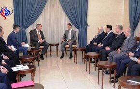 هیأتی اقتصادی از روسیه با بشار اسد دیدار کرد
