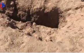 گوشه ای از جنایات داعش در «الحویجه» / کشف دو گور دسته جمعی توسط الحشد الشعبی