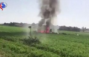 مقتل طيار إسباني في تحطم مقاتلة (فيديو)