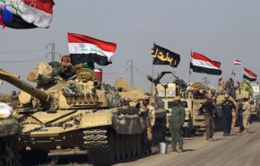 استقرار نیروهای عراقی در پایگاه نظامی کی 1