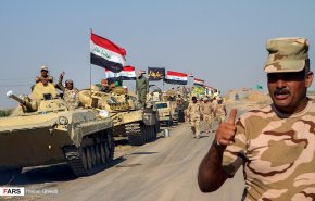 گسترش تسلط نیروهای عراقی بر استان های شمالی + فیلم
