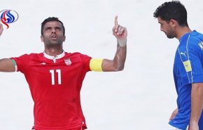 محمد احمدزاده در بین سه نامزد نهایی بهترین بازیکن فوتبال ساحلی جهان