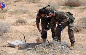 الجيش السوري يعثر على ألغام إيطالية مضادة للأفراد بحلب