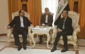 دیدار وزیر صنعت، معدن و تجارت ایران با رییس مجلس عراق
