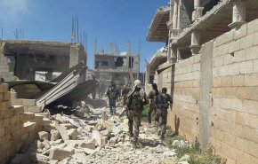 تصویر / حضور ارتش سوریه در شهر دیرالزور 