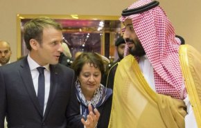 رئیس جمهوری فرانسه با ولیعهد عربستان سعودی دیدار و گفت و گو کرد