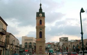 برج الساعة بمدينة يافا-فلسطين