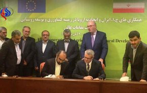 اتحادیه اروپا: تعاملات اقتصادی با ایران را قاطعانه ادامه می دهیم/امضای تفاهمنامه همکاری کشاورزی با ایران