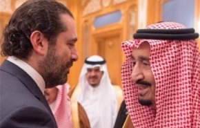 حضور «سعد الحریری» در مراسم استقبال از شاه سعودی