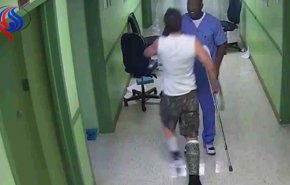 بالفيديو.. ضرب وسحل للمرضى في مشفى أميركي