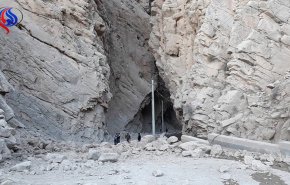 بالصور.. انهيارات صخرية في كردستان العراق جراء الزلزال