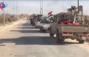 شاهد بالفيديو... لحظة دخول القوات العراقية لقضاء راوة بعد طرد داعش منها