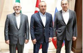 نشست سه جانبه وزرای خارجه ایران، روسیه و ترکیه 
