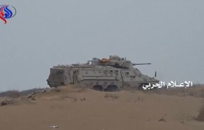بالفيديو.. تفجير آلية عسكرية للعدوان السعودي في جيزان بعبوة ناسفة
