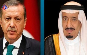 گفتگوی تلفنی رئیس جمهوری ترکیه با شاه عربستان
