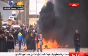 شدت گرفتن درگیری ها در میان تظاهرکنندگان فلسطینی و نظامیان صهیونیست 