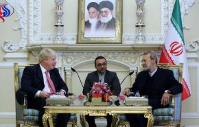 لاريجاني ينتقد عدم تعاون بريطانيا مع ايران بعد الاتفاق النووي