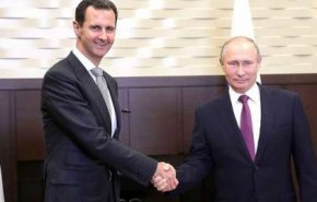 بوتين يلتقي الرئيس الاسد في قاعدة حميميم في سوريا