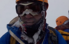 آخرین لحظات عمر کوهنوردان فقید خراسانی پس از صعود به قله + فیلم