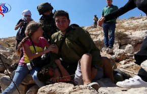 بهبود کودک فلسطینی پس از اصابت گلوله به سرش+فیلم