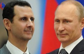 الأسد وبوتين يتبادلان برقيات التهنئة بمناسبة العام الجديد
