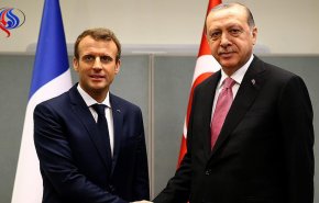 دیدار ماکرون و اردوغان با موضوع سوریه و فلسطین