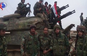 مقابله ارتش سوریه با حملات گروه های مسلح در حرستا