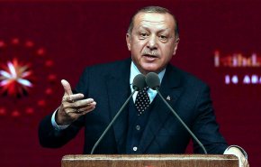 شاهد بالفيديو... أردوغان يهاجم مراسلا بسبب سوريا !!