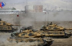 حمله تروریست های تکفیری به مواضع ارتش سوریه با استفاده از تجهیزات نظامی ترکیه