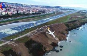 بالفيديو.. نجاة 170 راكبا بأعجوبة من كارثة جوية في تركيا