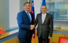 ايران وسلوفينيا تؤكدان على تطوير التعاون الثنائي في مختلف المجالات