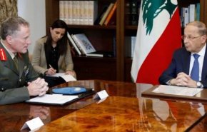 عون لقائد اليونيفل في لبنان: الخط الازرق ليس نهائيا