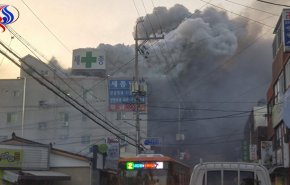 بالصور: عشرات القتلى في حريق بكوريا الجنوبية
