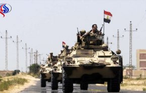 الجيش المصري يعلن انطلاق عملية واسعة ضد العناصر الإرهابية في سيناء