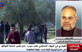 خضر حبيب: الشعب الفلسطيني ماض في مقاومته للمحتل